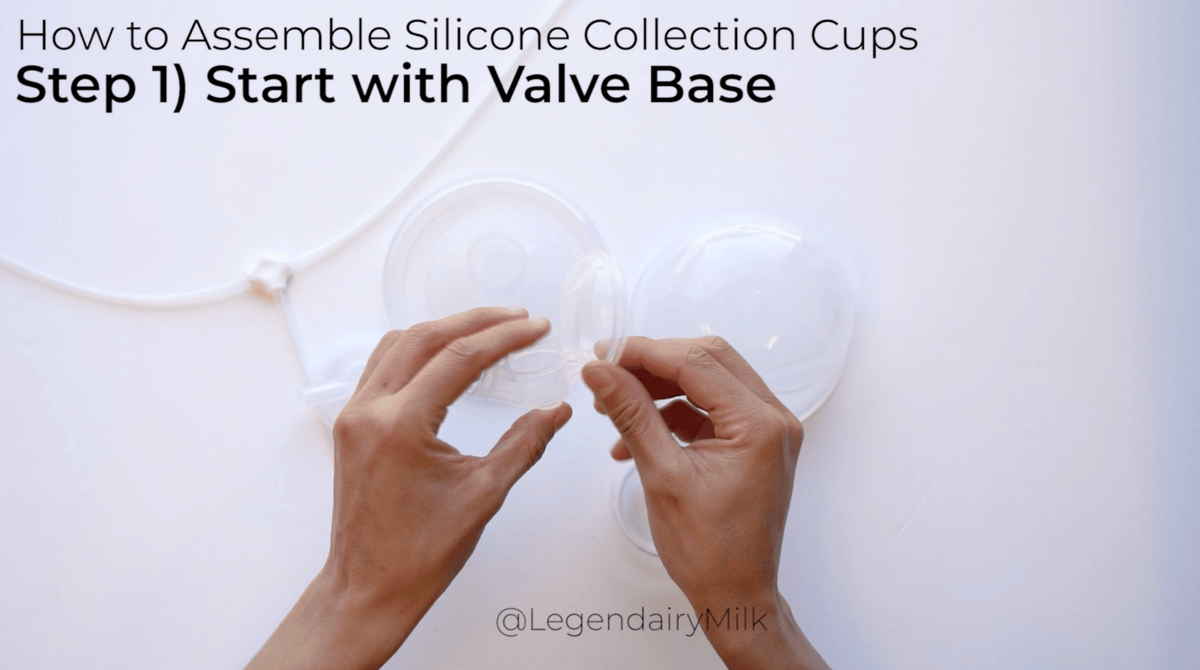 How to Assemble Legendairy Milk's Silicone Collection Cups - Legendairy Milk