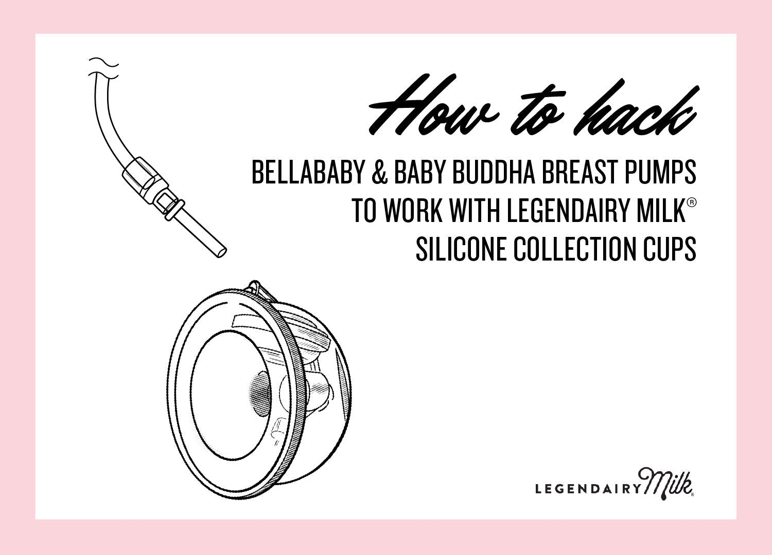 How to hack Bellababy or Baby Buddha breast pumps to work with our Sil –  Legendairy Milk