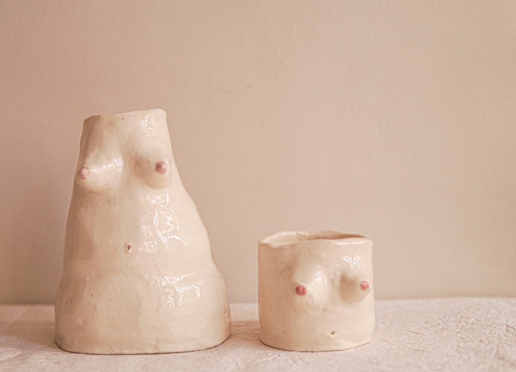 Clay boobs