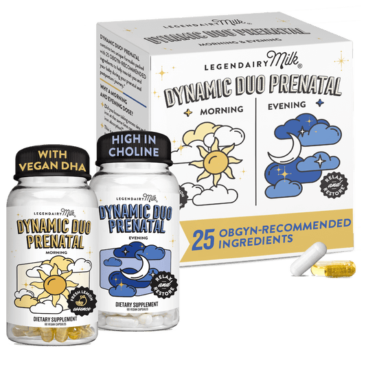 Dynamic Duo AM/PM Prenatal & Postnatal - Legendairy Milk