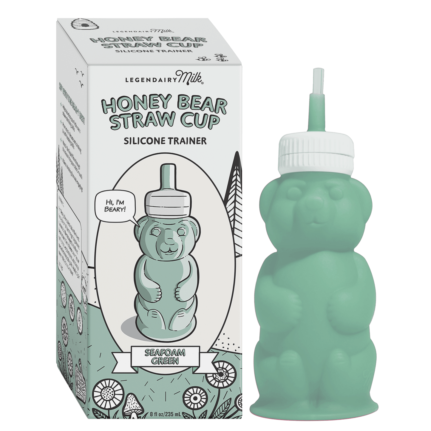 Honey Bear Straw Cup - Legendairy Milk