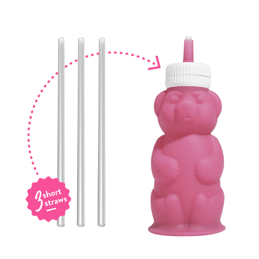 Honey Bear Straw Cup Replacement Straws - Legendairy Milk