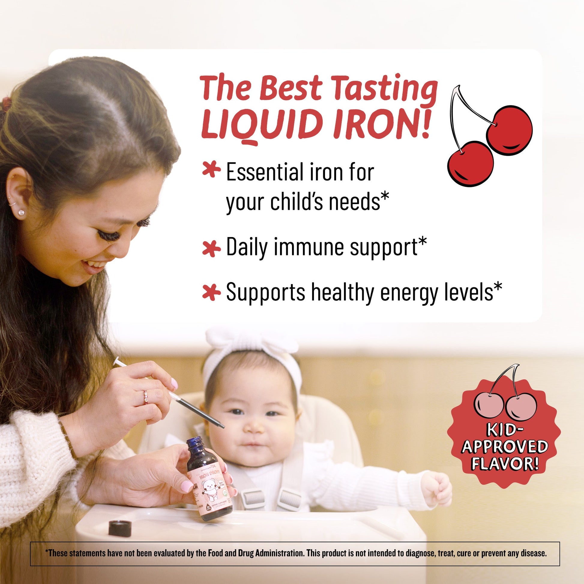 Organic Baby and Toddler Iron Drops - Legendairy Milk