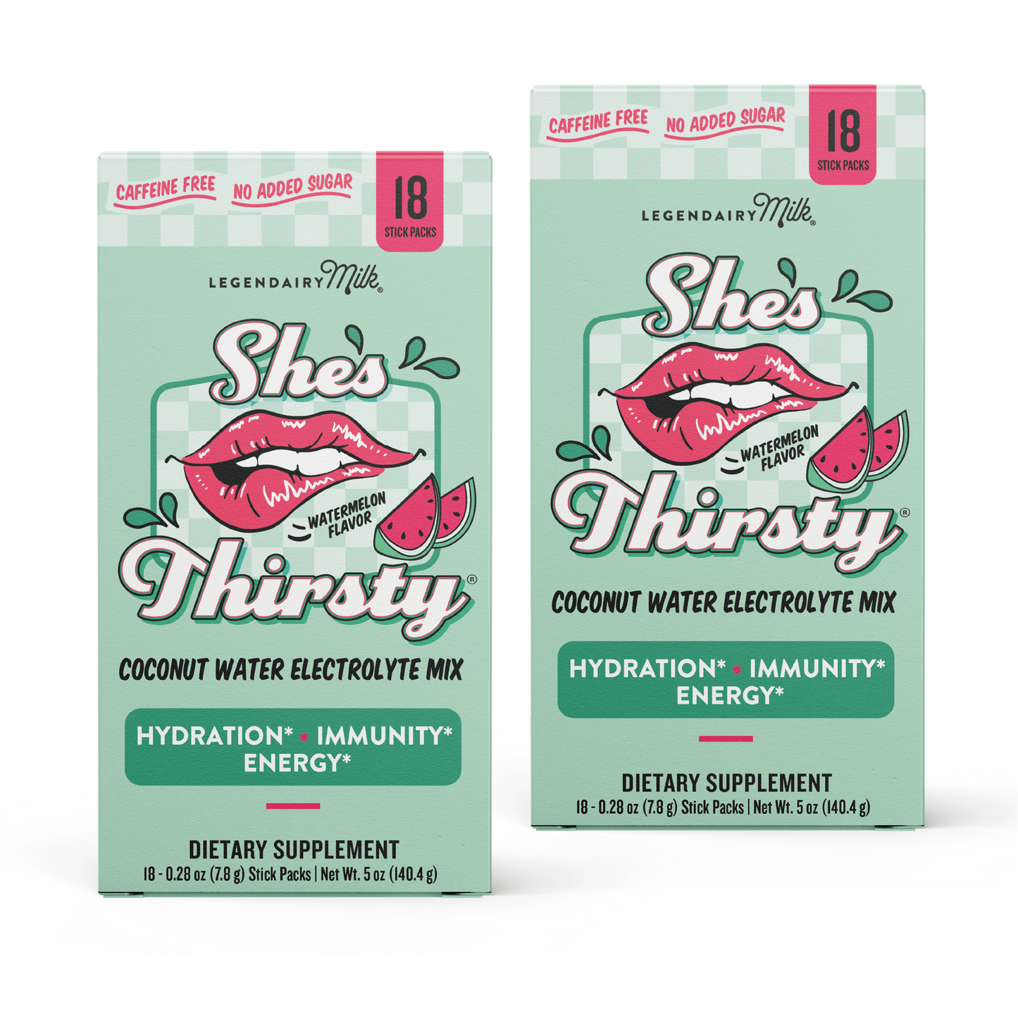 She’s Thirsty Coconut Water Electrolyte Mix - Legendairy Milk