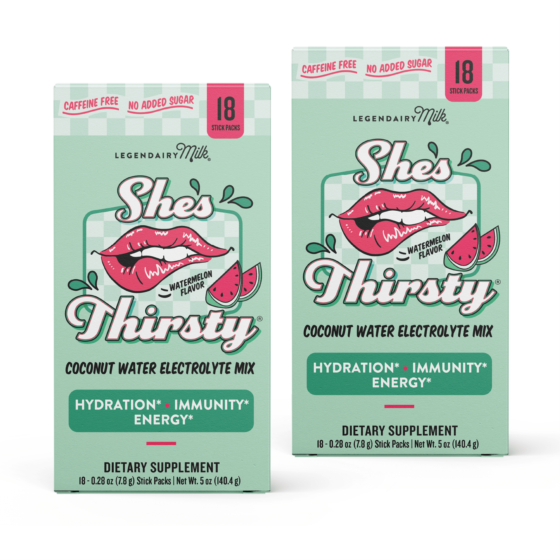 She’s Thirsty Coconut Water Electrolyte Mix - Legendairy Milk