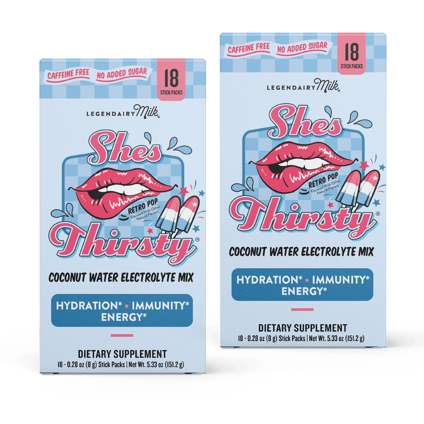 She’s Thirsty® Coconut Water Electrolyte Mix - Legendairy Milk