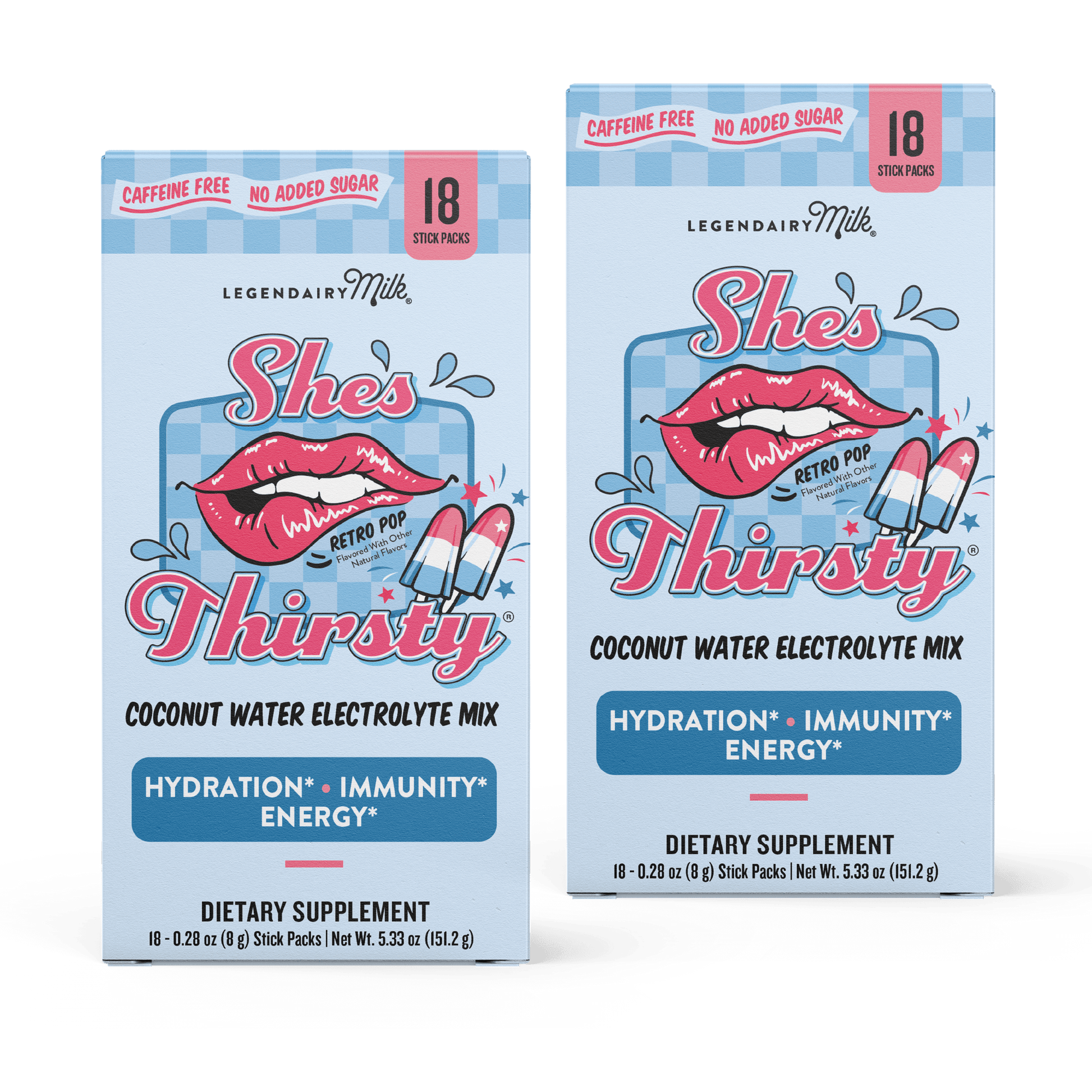 She’s Thirsty® Coconut Water Electrolyte Mix - Legendairy Milk