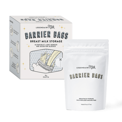 Barrier Bags for Breast Milk Storage - Legendairy Milk