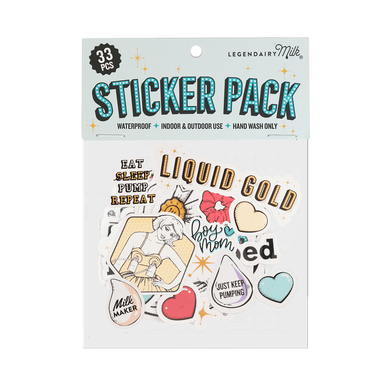 Breastfeeding Sticker Pack - Legendairy Milk