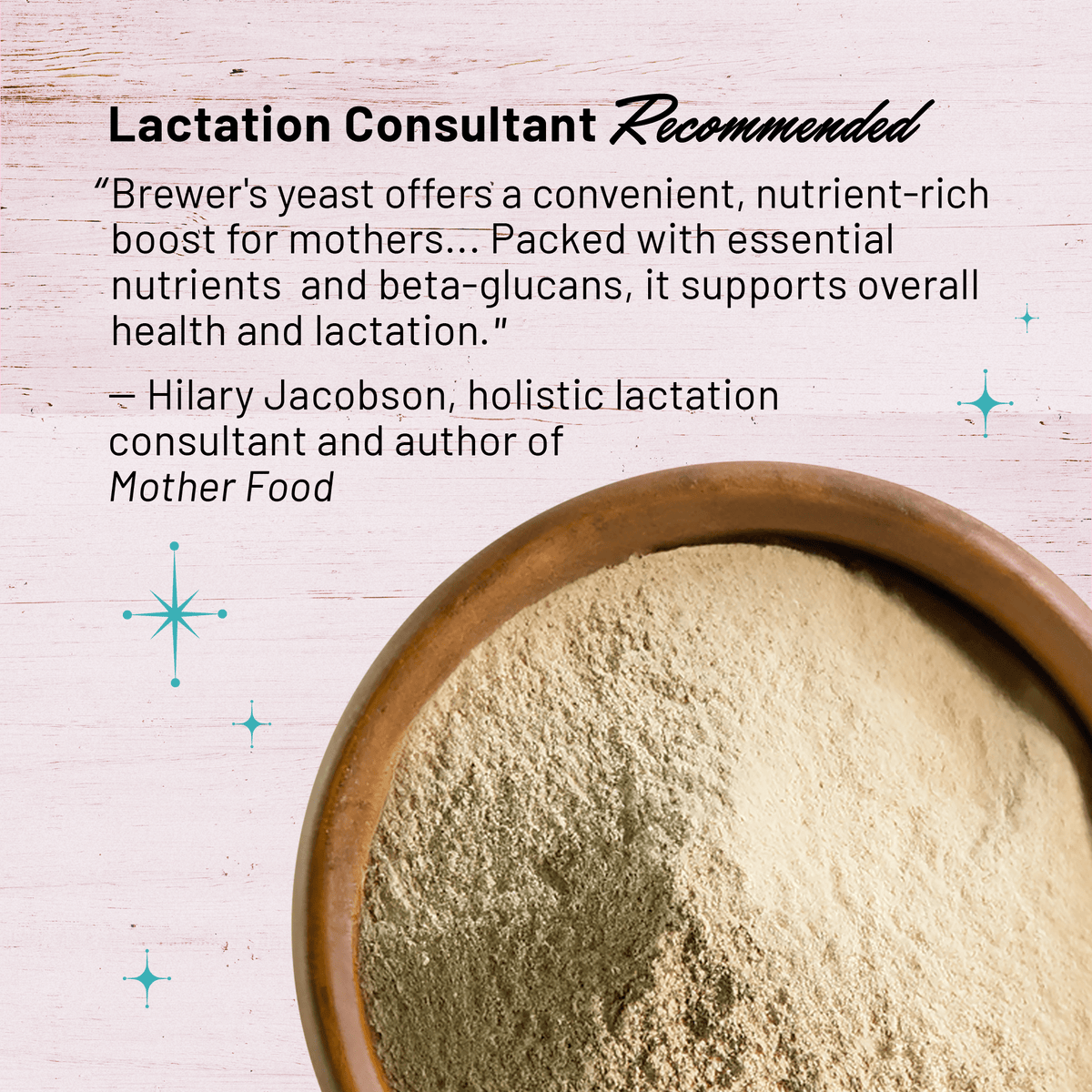 Brewer's Yeast Powder - Legendairy Milk - Lactation Consultant Recommended Testimonial