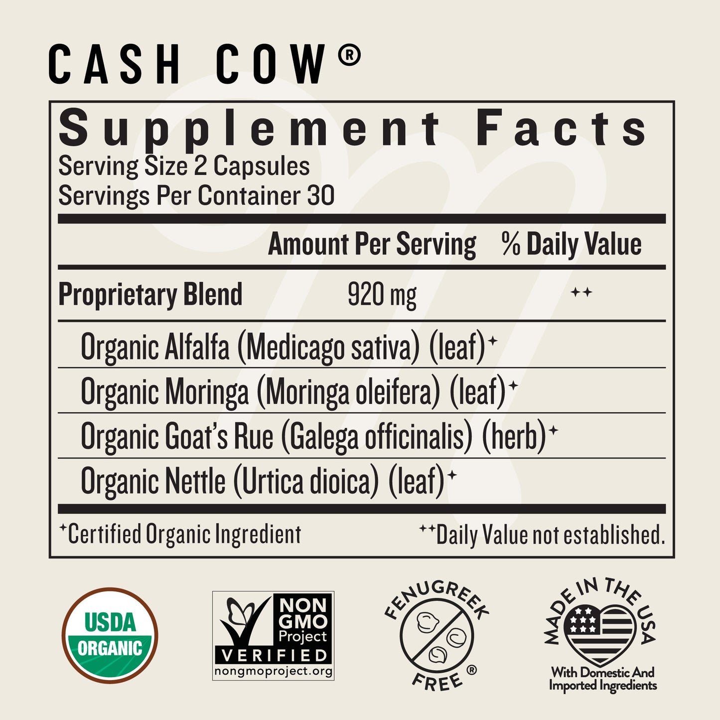 Cash Cow® - Legendairy Milk