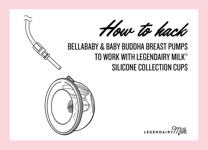 How to hack Bellababy or Baby Buddha breast pumps to work with our Silicone Collection Cups - Legendairy Milk
