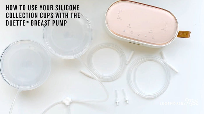 How to use Legendairy Milk's Collection Cups with the Duette™ Breast Pump - Legendairy Milk