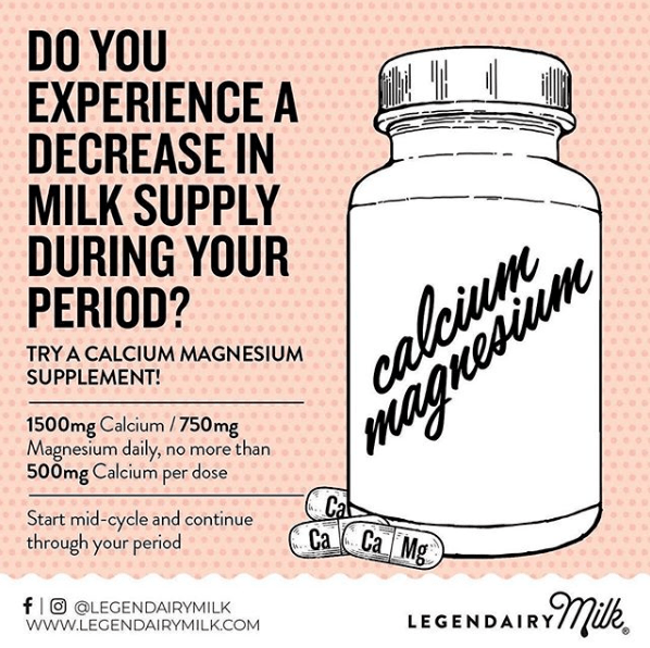 Menstruation and Milk Supply - Legendairy Milk