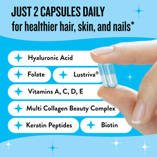 Mane Event™ Hair, Skin & Nails Vitamins for Hair Growth – Legendairy Milk