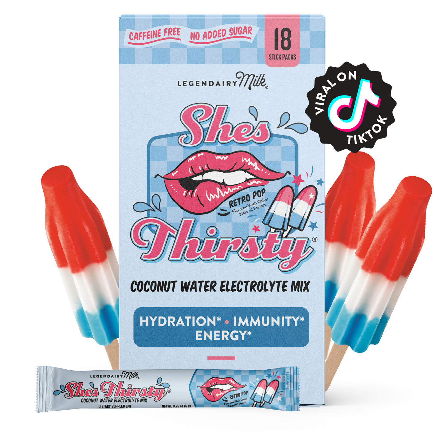 She’s Thirsty® Coconut Water Electrolyte Mix