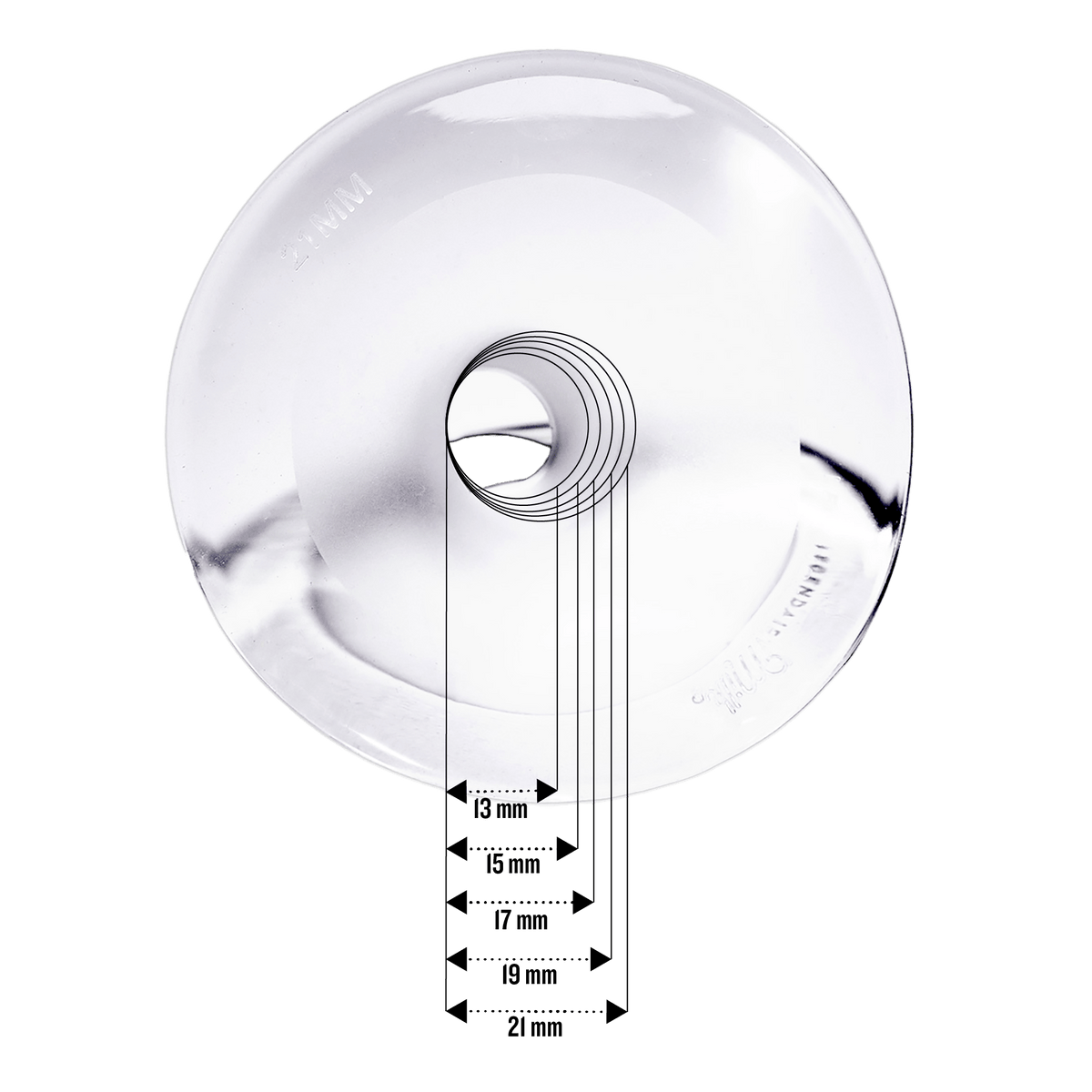 Comfortable Silicone Flange Inserts in Multiple Sizes | Legendairy Milk
