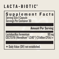 Lacta-biotic | Lactation Probiotics | Legendairy Milk
