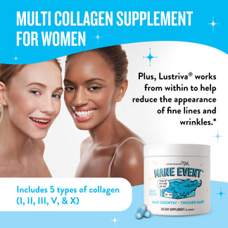 Mane Event™ Hair, Skin & Nails Vitamins for Hair Growth – Legendairy Milk