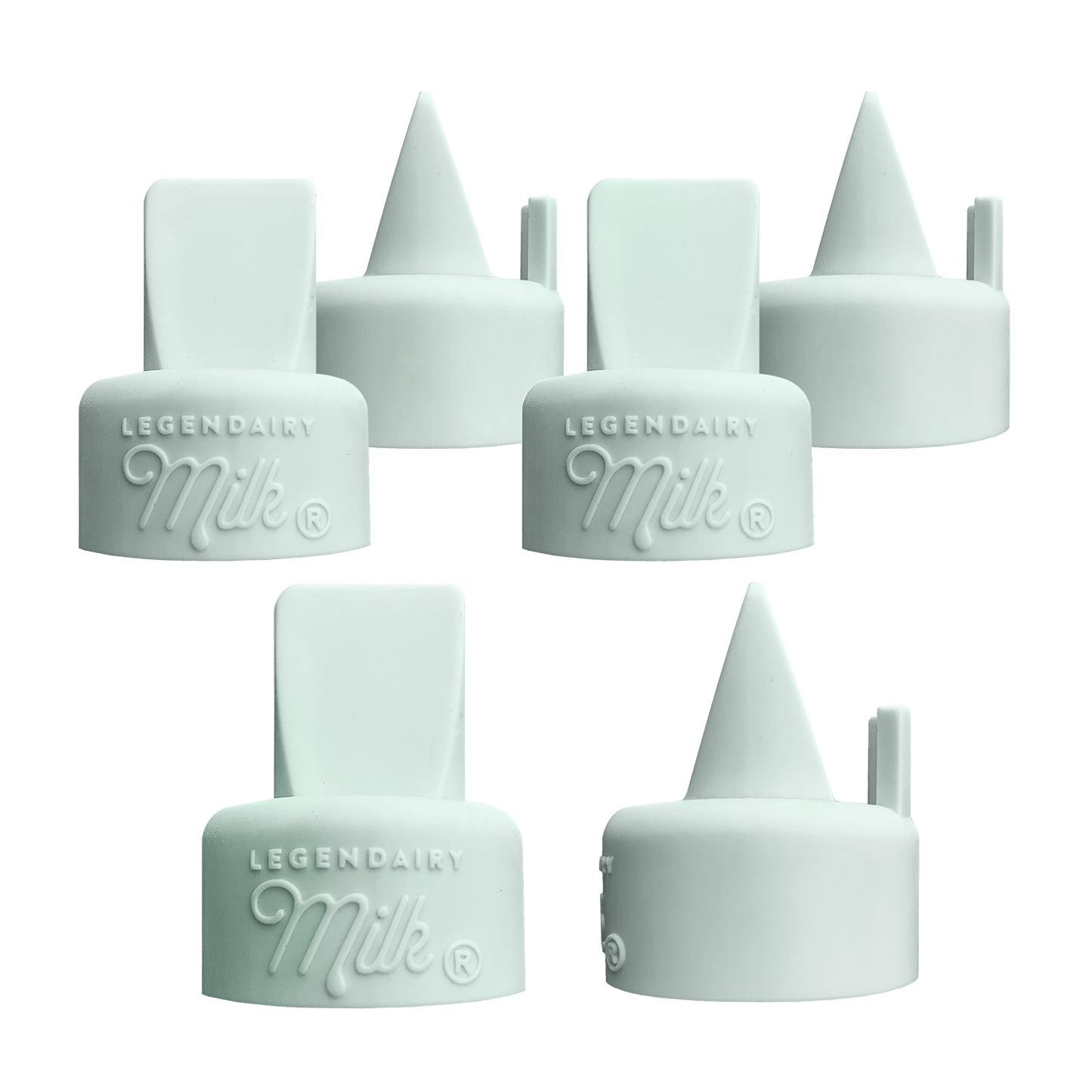 Mini Duckbill Valves with Pull Tab - Compatible with Lansinoh Breast Pumps - Legendairy Milk