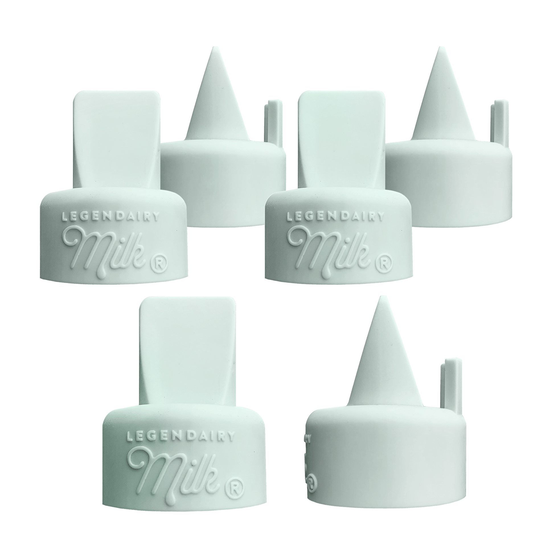 Mini Duckbill Valves with Pull Tab - Compatible with Lansinoh Breast Pumps - Legendairy Milk