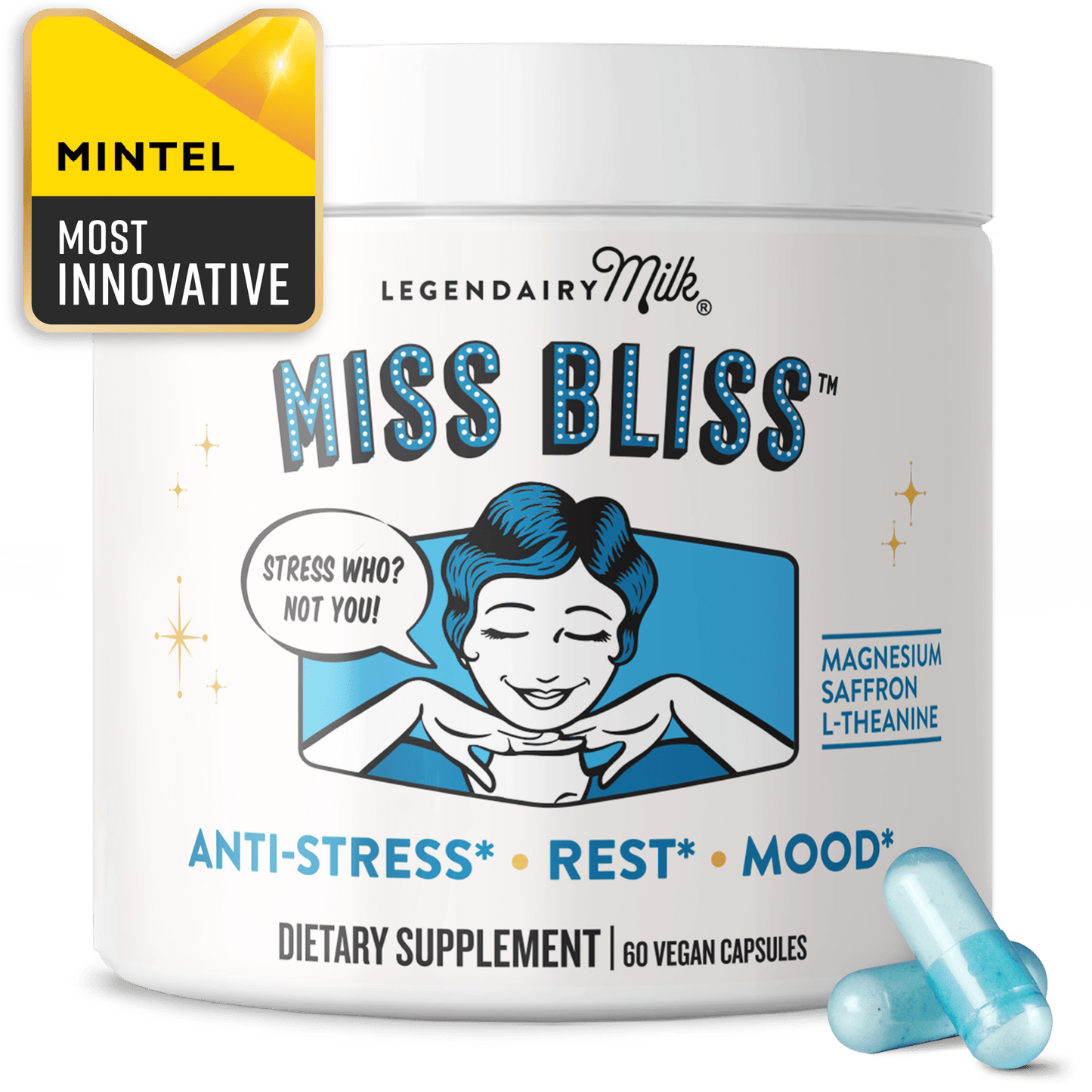 Miss Bliss™ Anti - Stress Support (1 Month Supply) - Legendairy Milk