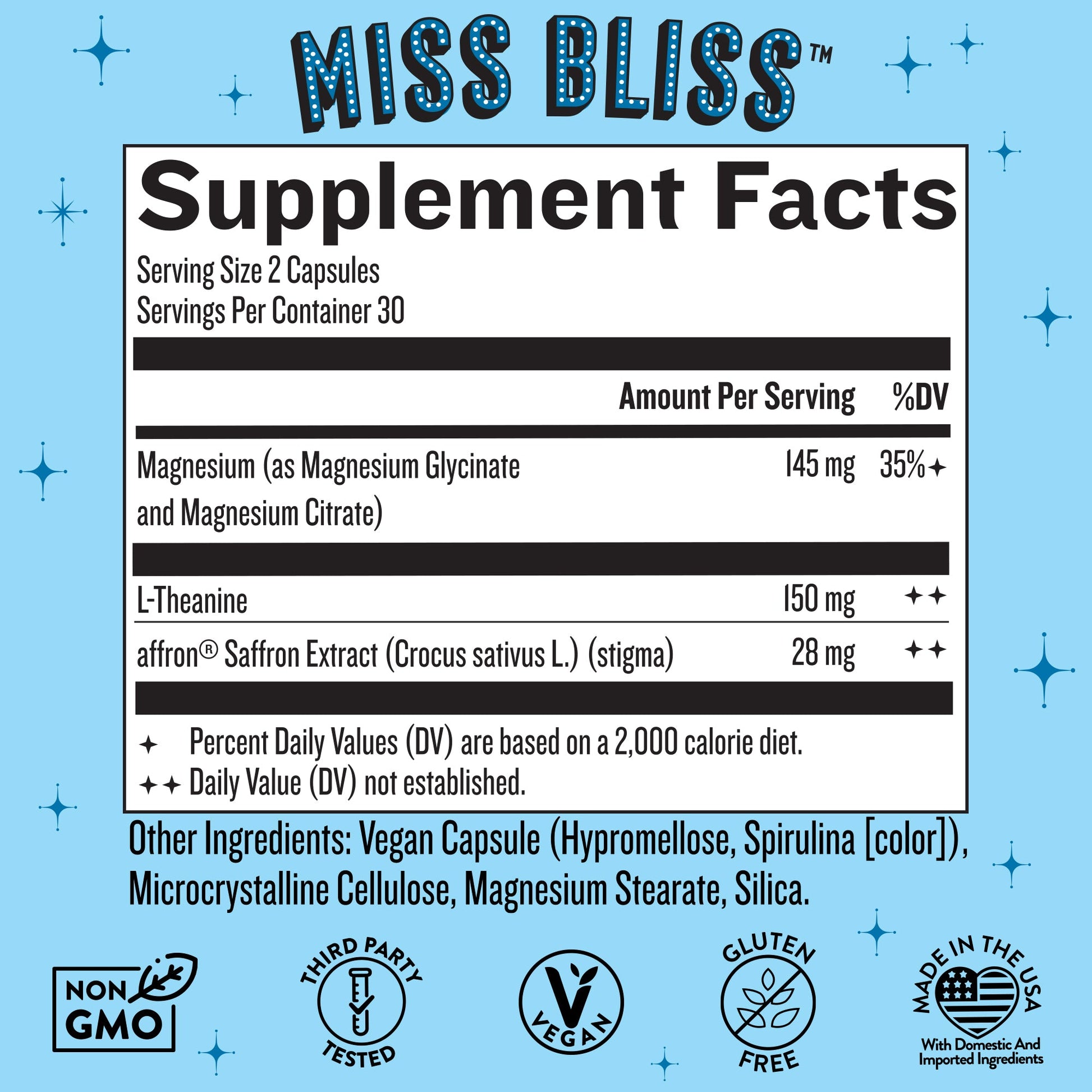 Miss Bliss™ Anti - Stress Support - Legendairy Milk