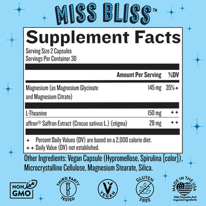 Miss Bliss™ Anti - Stress Support - Legendairy Milk