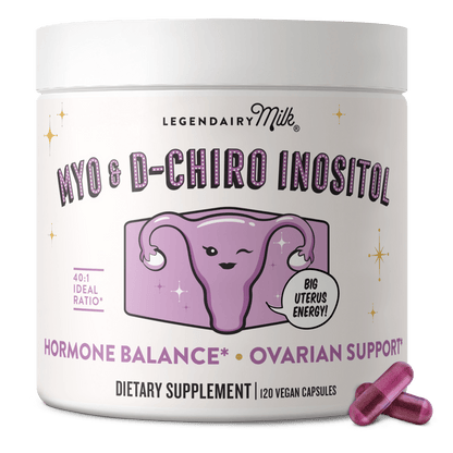 Myo & D - Chiro Inositol Capsules - Legendairy Milk