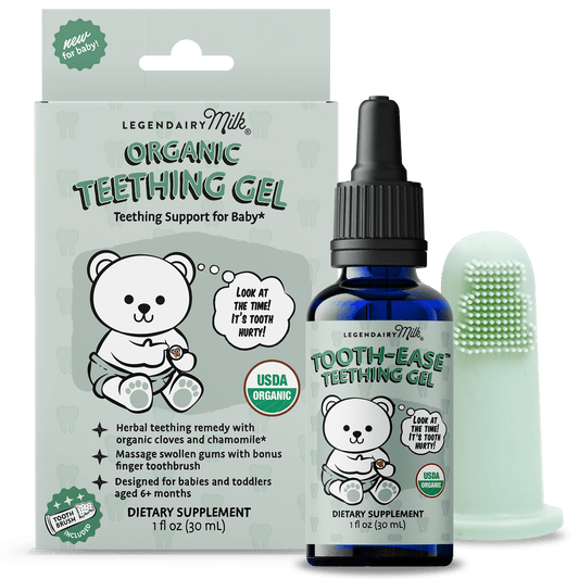 Organic Baby Teething Gel - Legendairy Milk