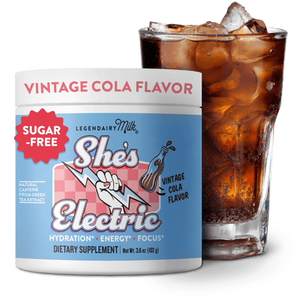 She’s Electric™ Cola Energy Drink Powder - Legendairy Milk