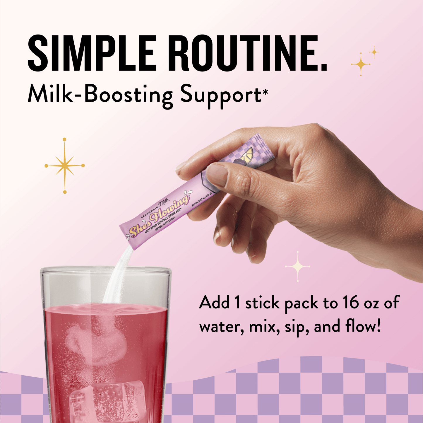 She's Flowing Lactation Drink Mix (6 Month Supply) - Legendairy Milk