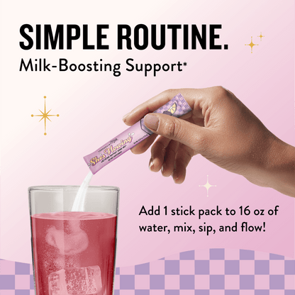 She's Flowing Lactation Drink Mix (6 Month Supply) - Legendairy Milk
