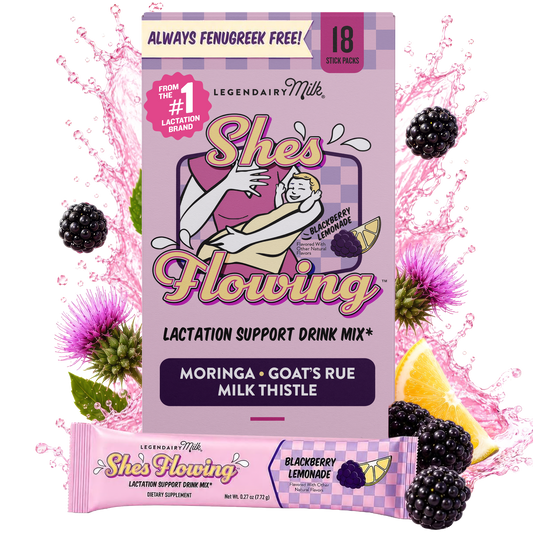 She's Flowing Lactation Drink Mix - Legendairy Milk