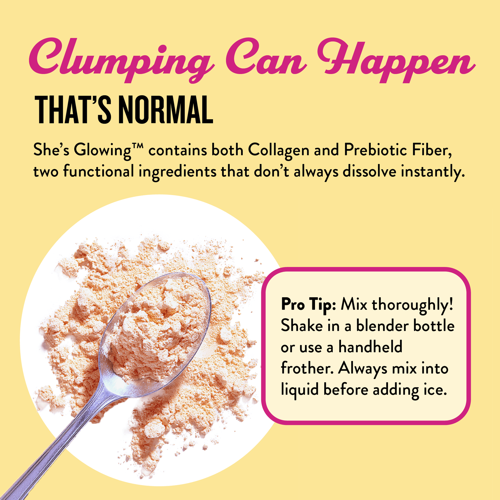 She’s Glowing™ Collagen Peptides & Fiber Powder - Legendairy Milk