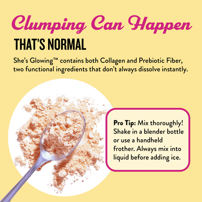 She’s Glowing™ Collagen Peptides & Fiber Powder - Legendairy Milk