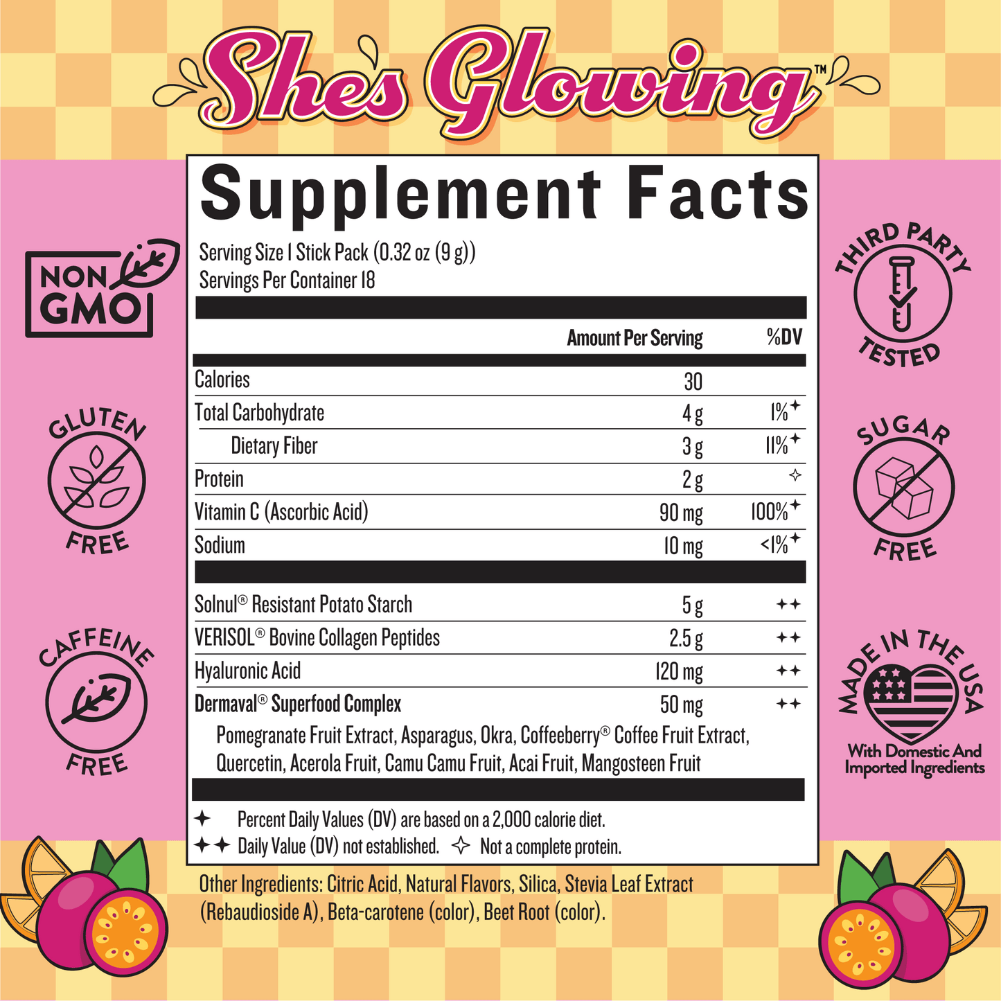 She’s Glowing™ Collagen Peptides & Fiber Powder - Legendairy Milk