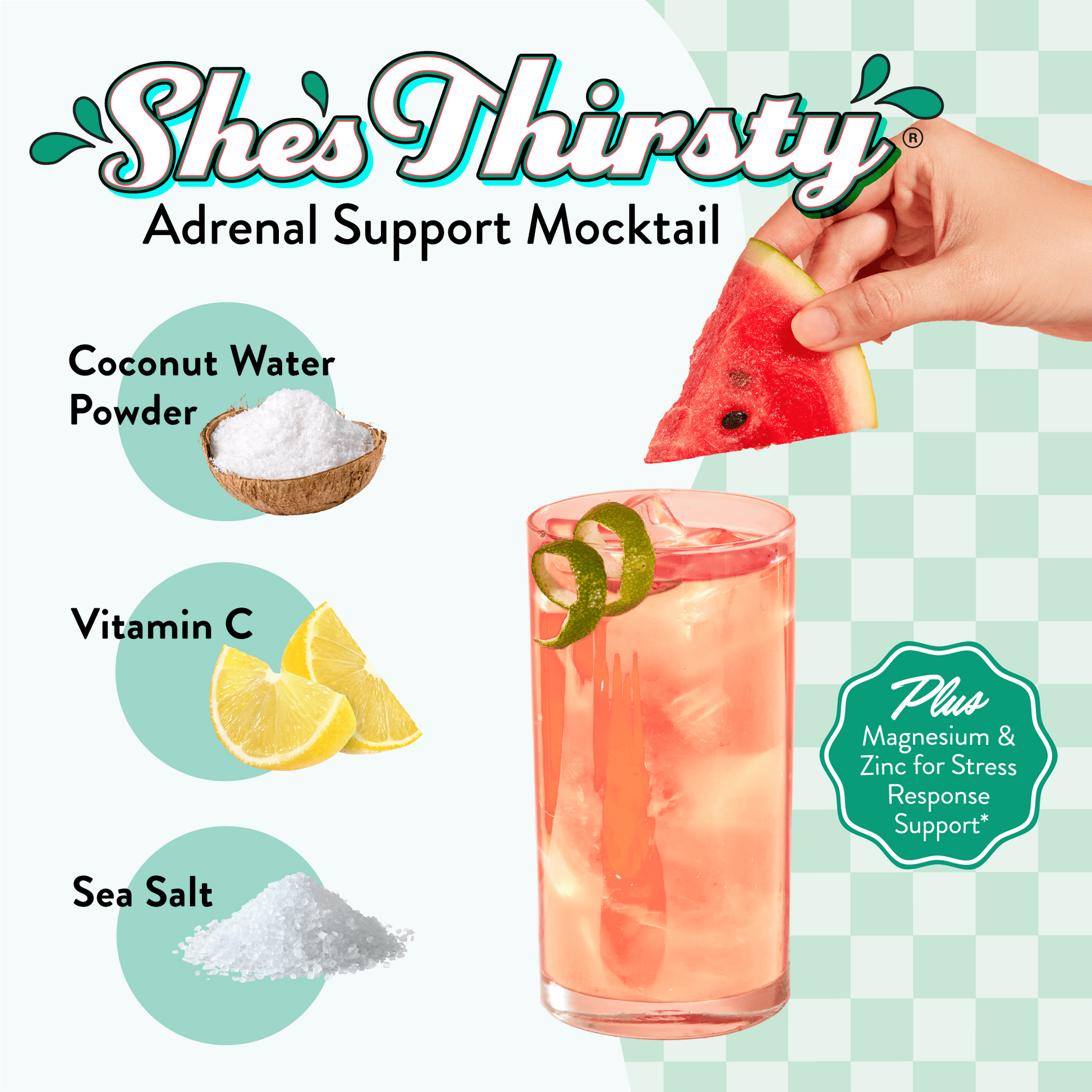 She’s Thirsty Coconut Water Electrolyte Mix - Legendairy Milk