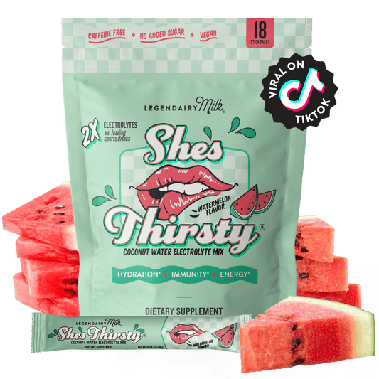 She’s Thirsty Coconut Water Electrolyte Mix - Legendairy Milk