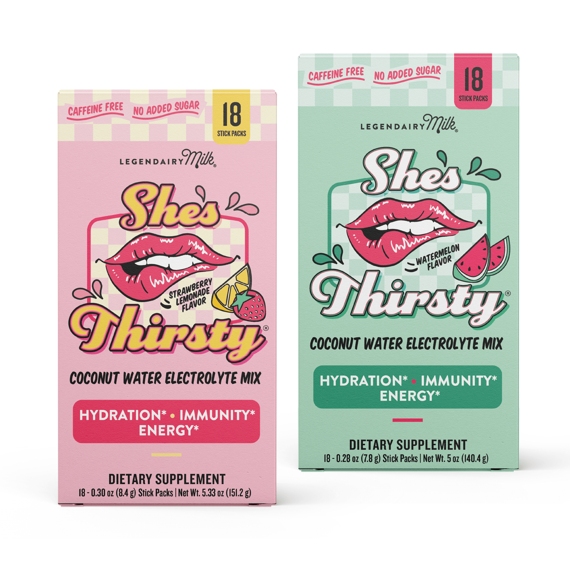 She’s Thirsty Coconut Water Electrolyte Mix - Legendairy Milk