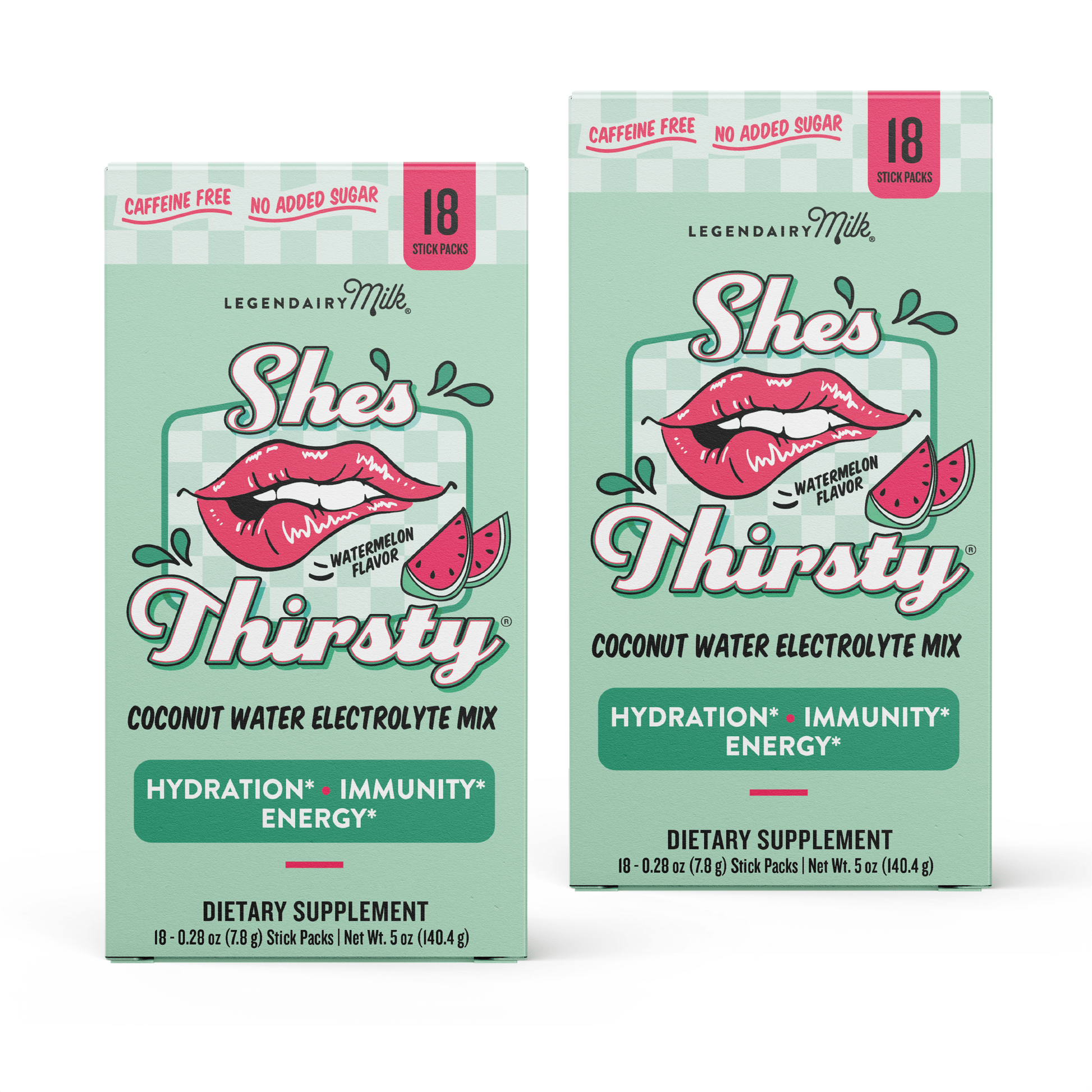 She’s Thirsty Coconut Water Electrolyte Mix - Legendairy Milk