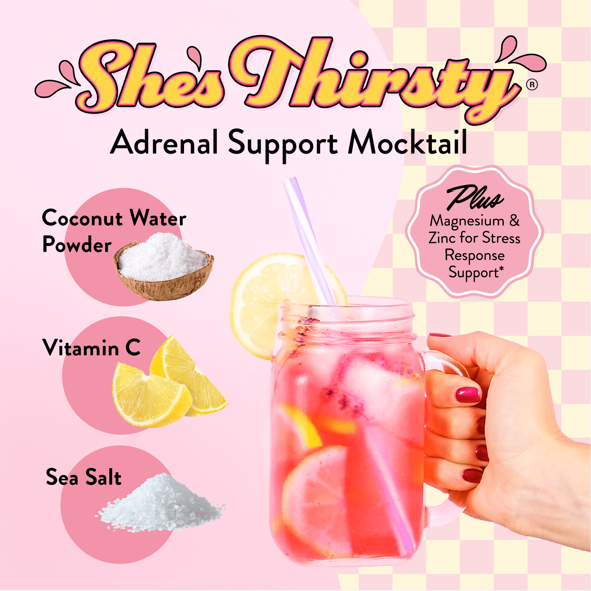 She’s Thirsty Coconut Water Electrolyte Mix - Legendairy Milk