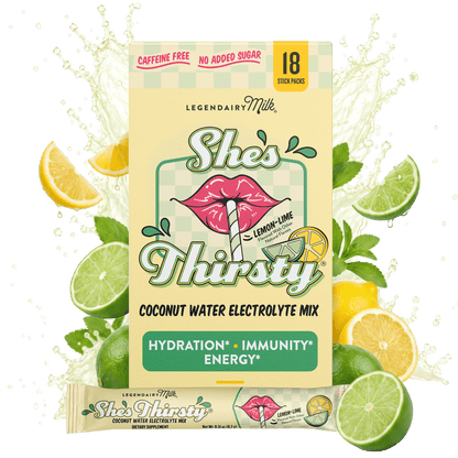 She’s Thirsty® Coconut Water Electrolyte Mix - Legendairy Milk