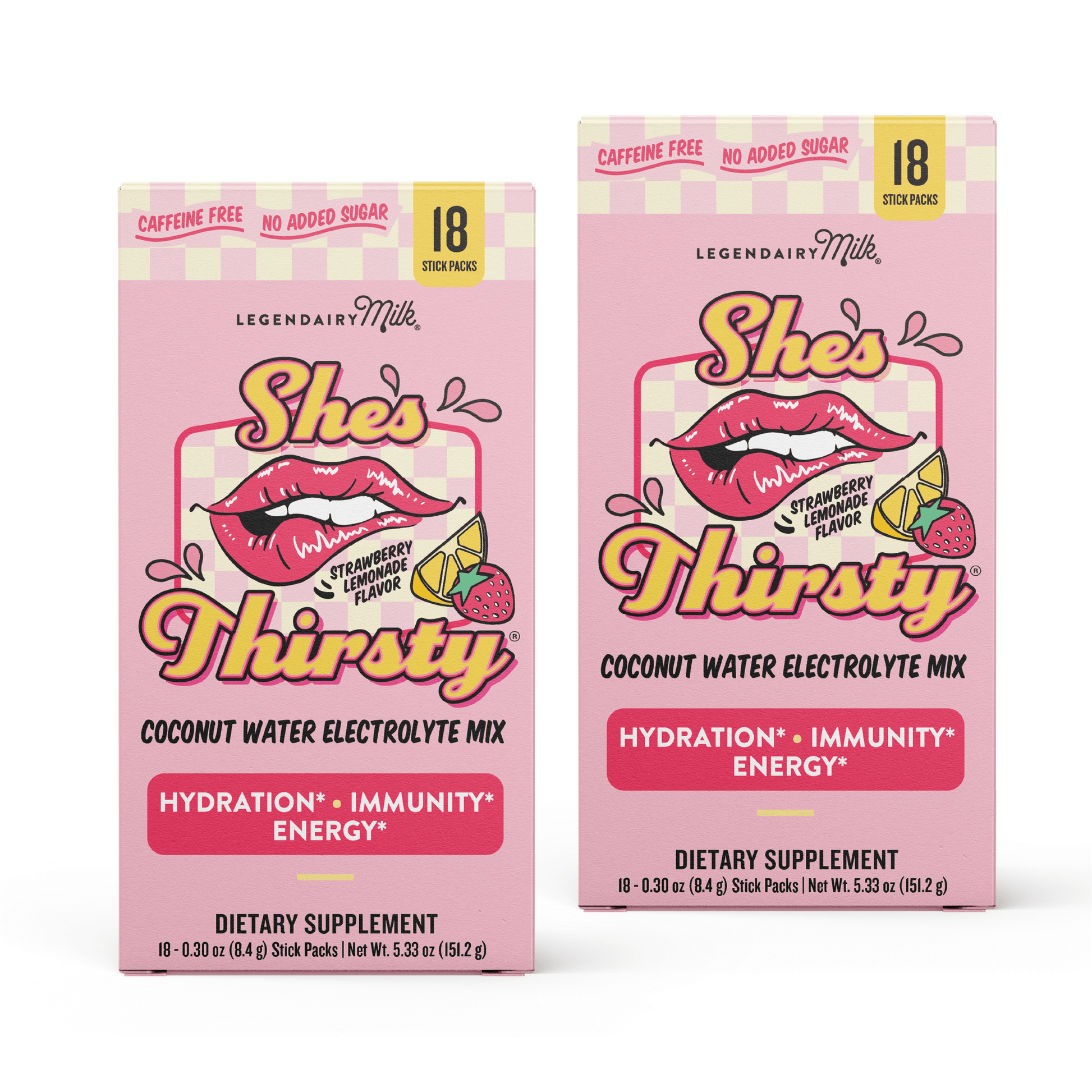She’s Thirsty Coconut Water Electrolyte Mix - Legendairy Milk