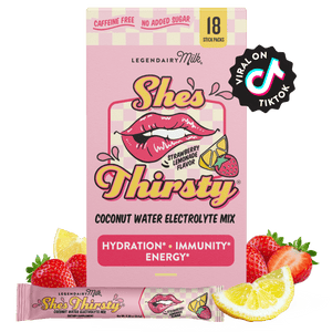 She’s Thirsty Coconut Water Electrolyte Mix - Legendairy Milk