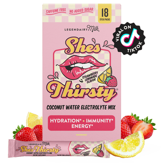 She’s Thirsty Coconut Water Electrolyte Mix - Legendairy Milk