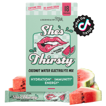She’s Thirsty Coconut Water Electrolyte Mix - Legendairy Milk