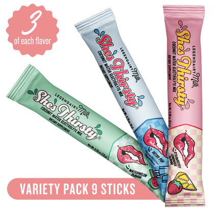 She’s Thirsty® Coconut Water Electrolyte Mix - Legendairy Milk