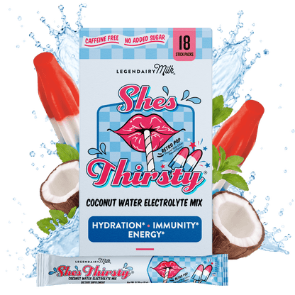 She’s Thirsty® Coconut Water Electrolyte Mix - Legendairy Milk