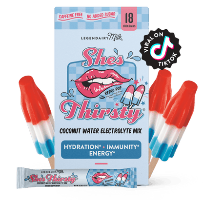 She’s Thirsty® Coconut Water Electrolyte Mix - Legendairy Milk
